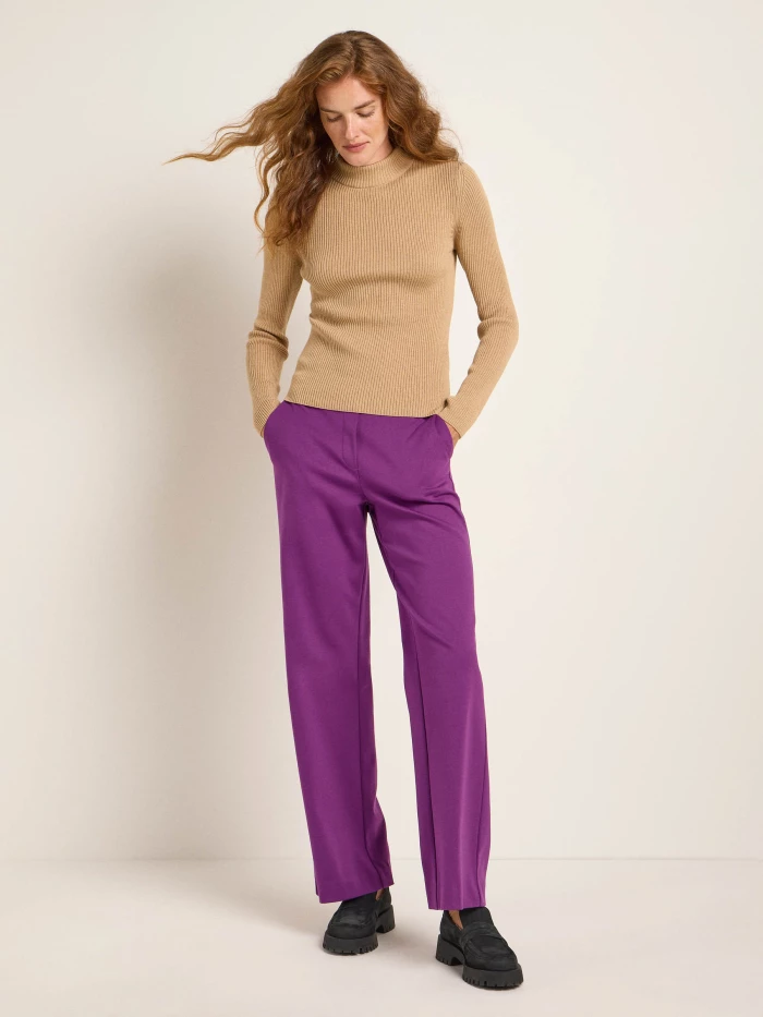 Lanius Stehkragenpullover (GOTS) Clearance-Verkauf