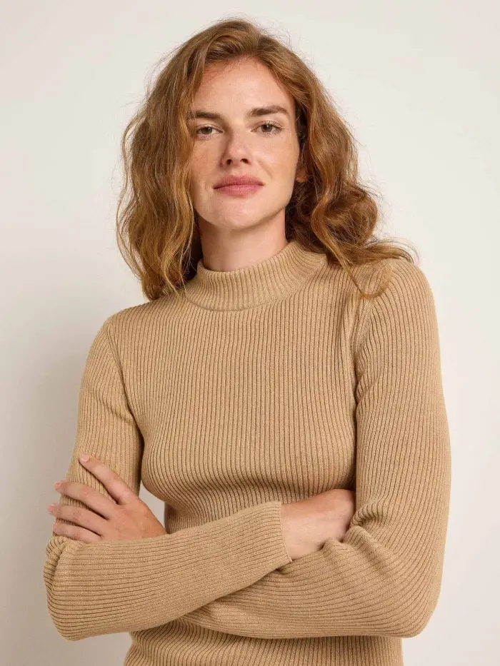 Lanius Stehkragenpullover (GOTS) Clearance-Verkauf