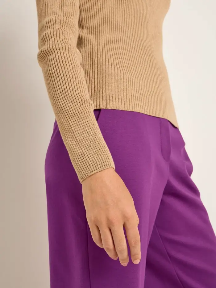 Lanius Stehkragenpullover (GOTS) Clearance-Verkauf