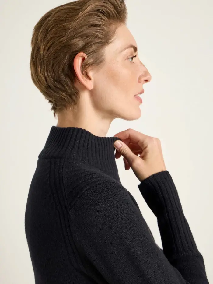 Lanius Rippen-Strickkleid 50% Rabatt für begrenzte Zeit