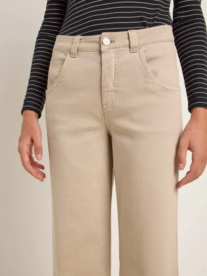 Lanius Hose mit weitem Bein (GOTS) im Angebot