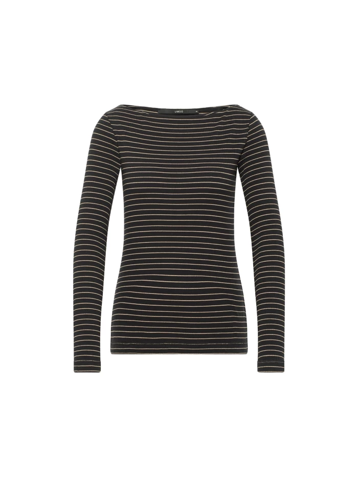Lanius U-Boot Shirt mit Streifen (GOTS) Schlussverkauf