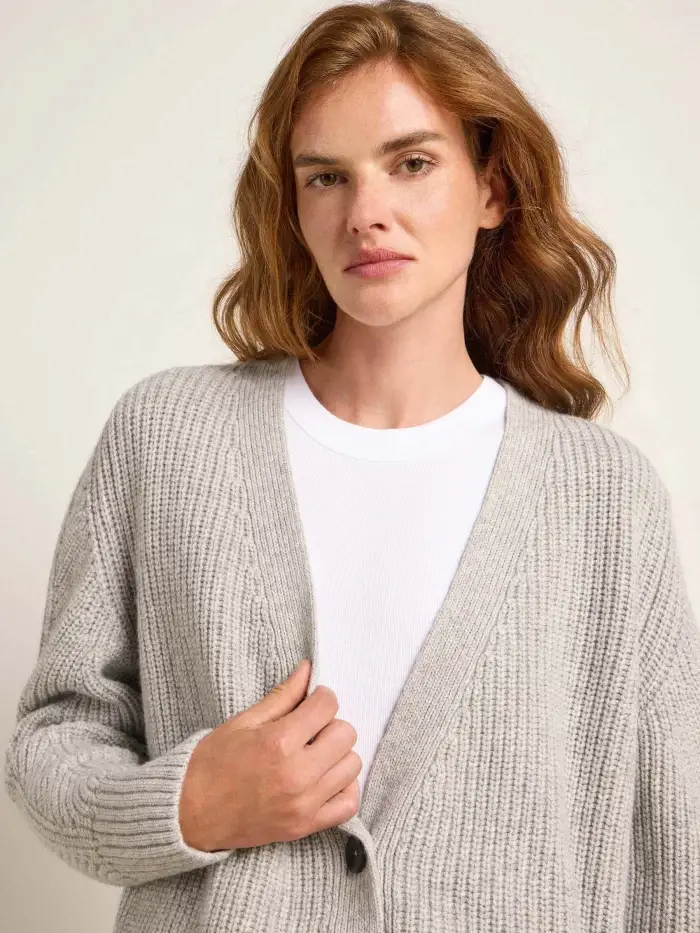 Lanius Lange Strickjacke (GOTS) Fabrik Onlineshop