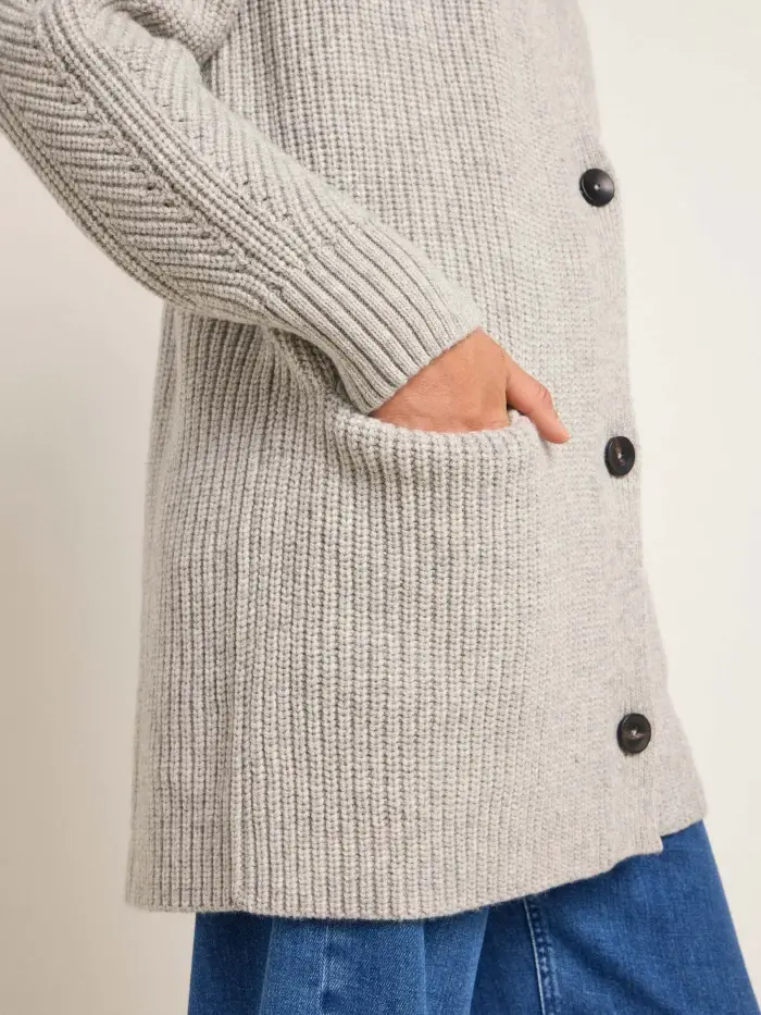 Lanius Lange Strickjacke (GOTS) Fabrik Onlineshop