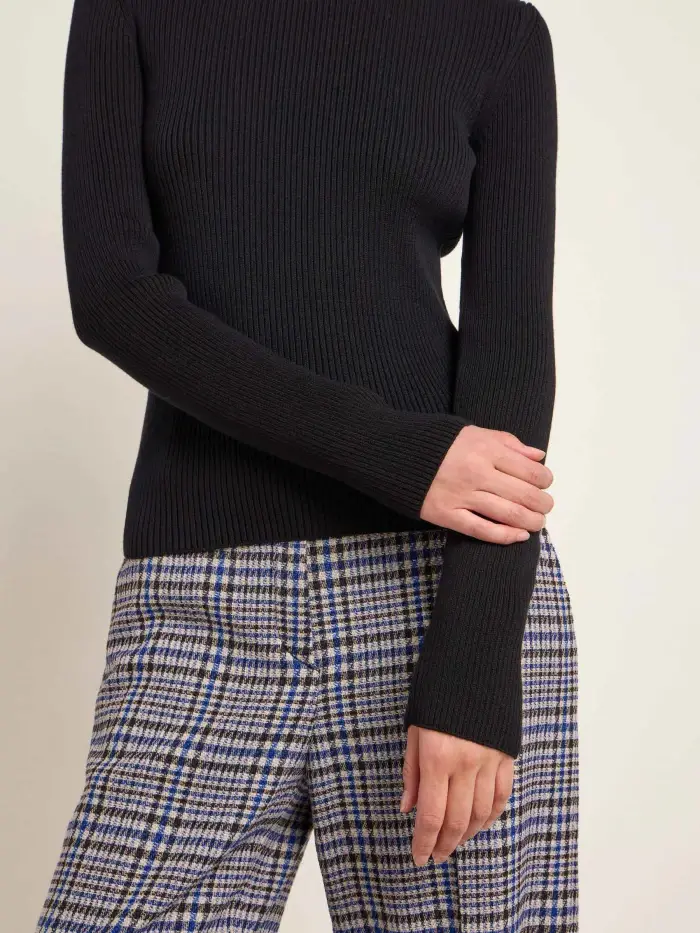 Lanius Stehkragenpullover (GOTS) Günstig kaufen