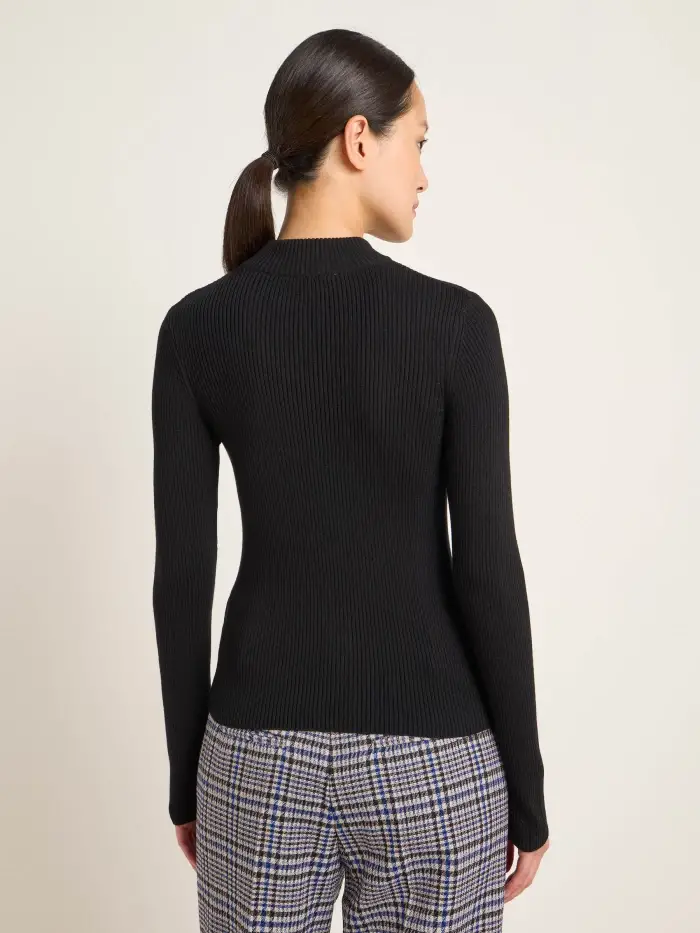 Lanius Stehkragenpullover (GOTS) Günstig kaufen
