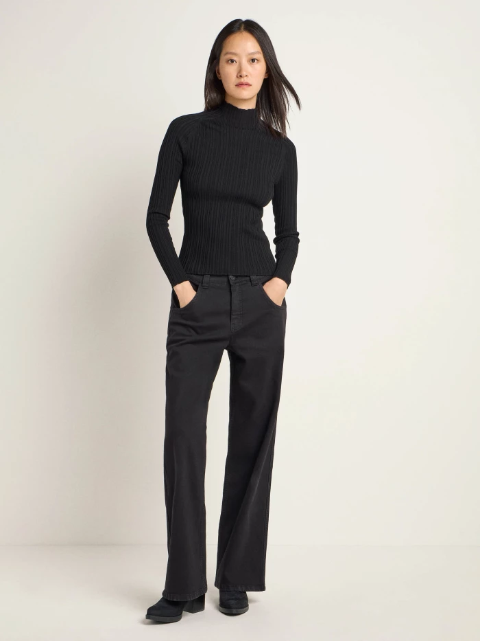 Lanius Rippenpullover (GOTS) Begrenztes Angebot