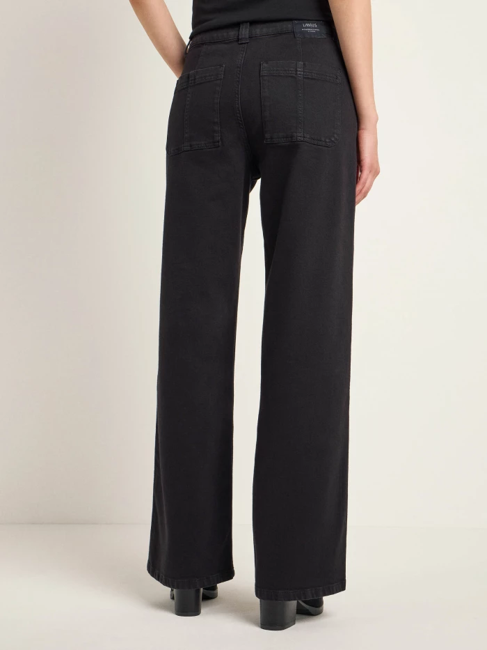 Lanius Hose mit weitem Bein (GOTS) Online Shopping