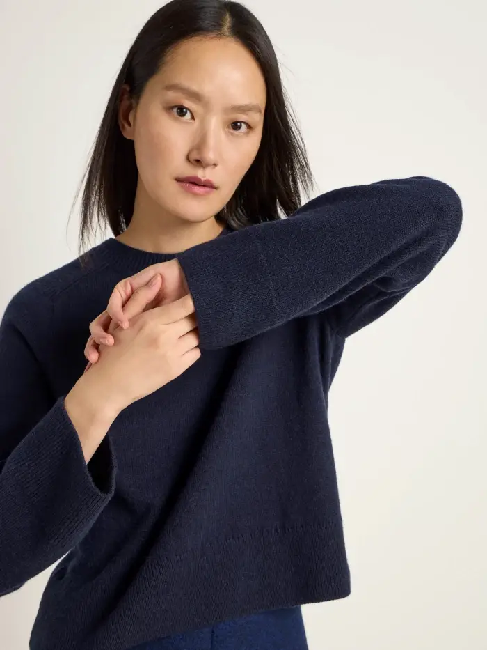 Lanius Cropped Pullover (GOTS) Muttertagsangebot