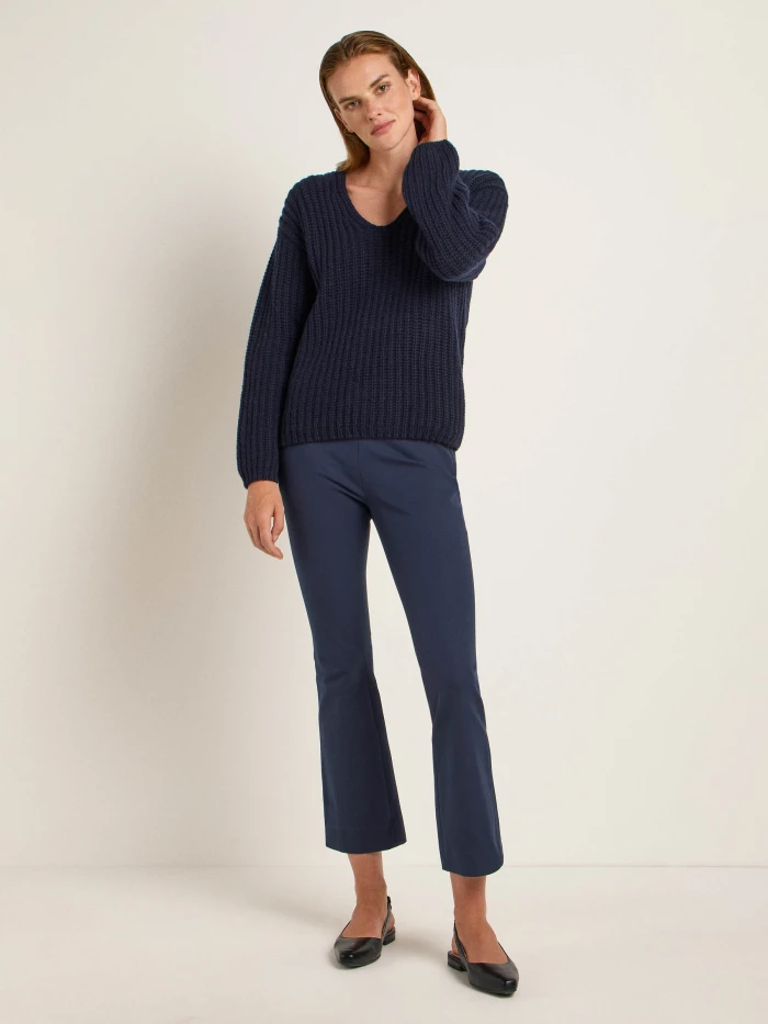 Lanius Pullover mit V-Ausschnitt (GOTS) Jubiläumsangebot