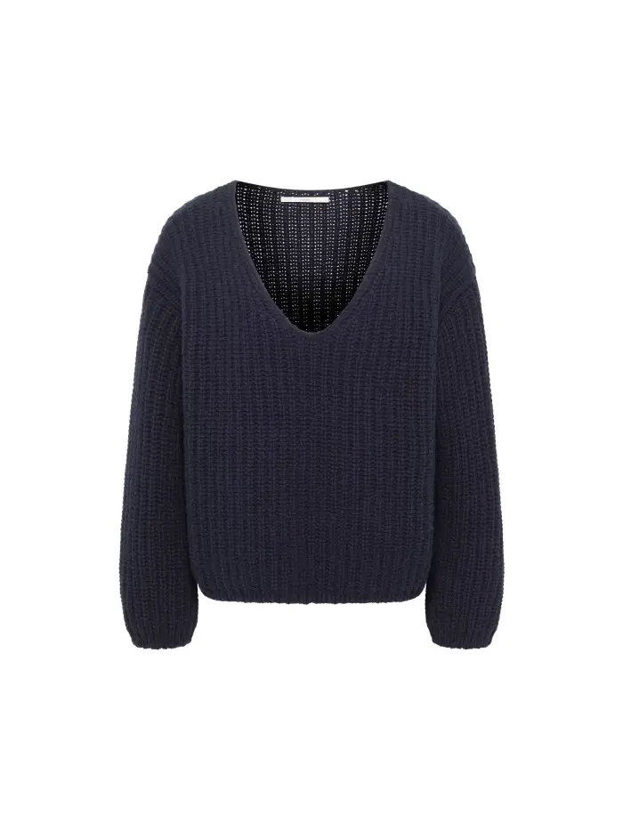 Lanius Pullover mit V-Ausschnitt (GOTS) Jubiläumsangebot