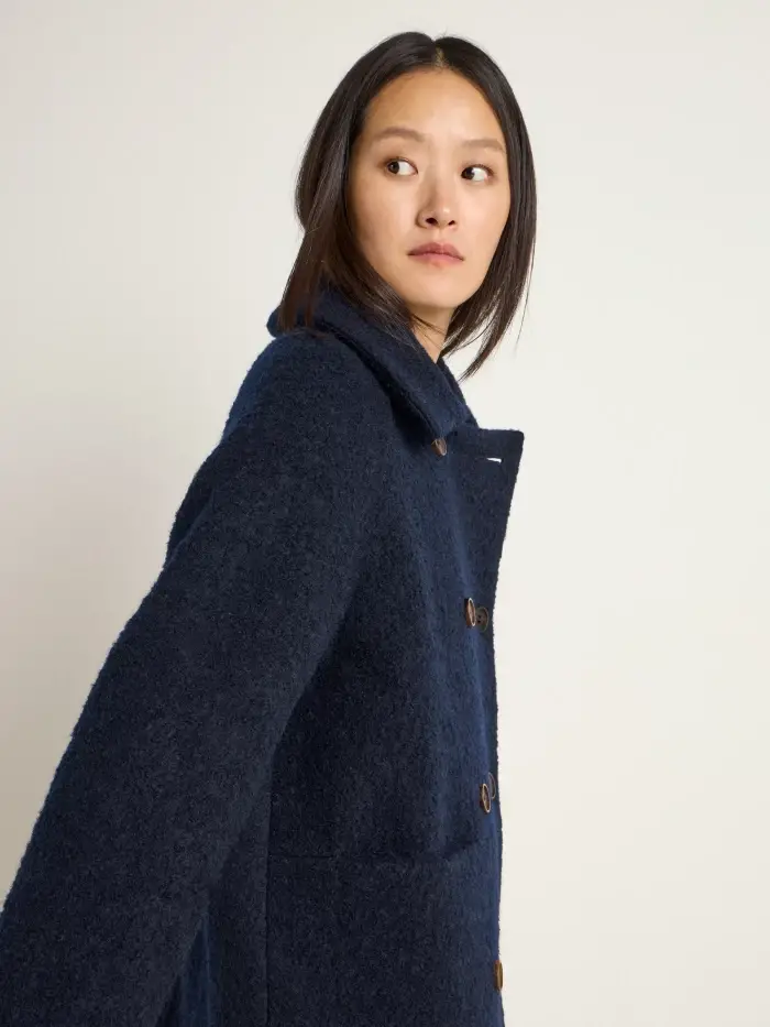Lanius Boucle Mantel (GOTS) Neueste Mode