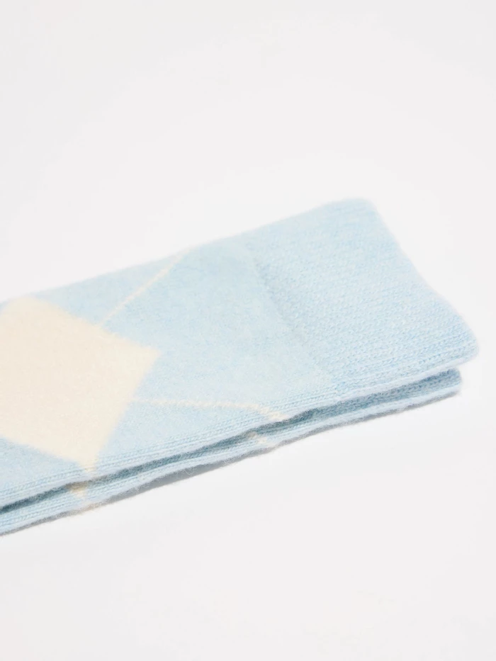 Lanius Socken mit Rauten (GOTS) 50% Rabatt mit kostenlosem Versand