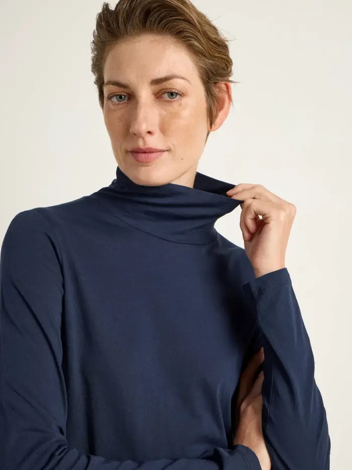 Lanius Rollkragenshirt (GOTS) Neueste Mode