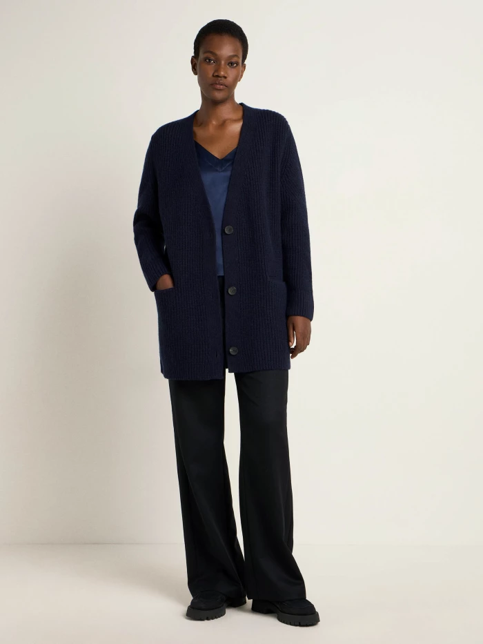 Lanius Lange Strickjacke (GOTS) Exklusive Angebote