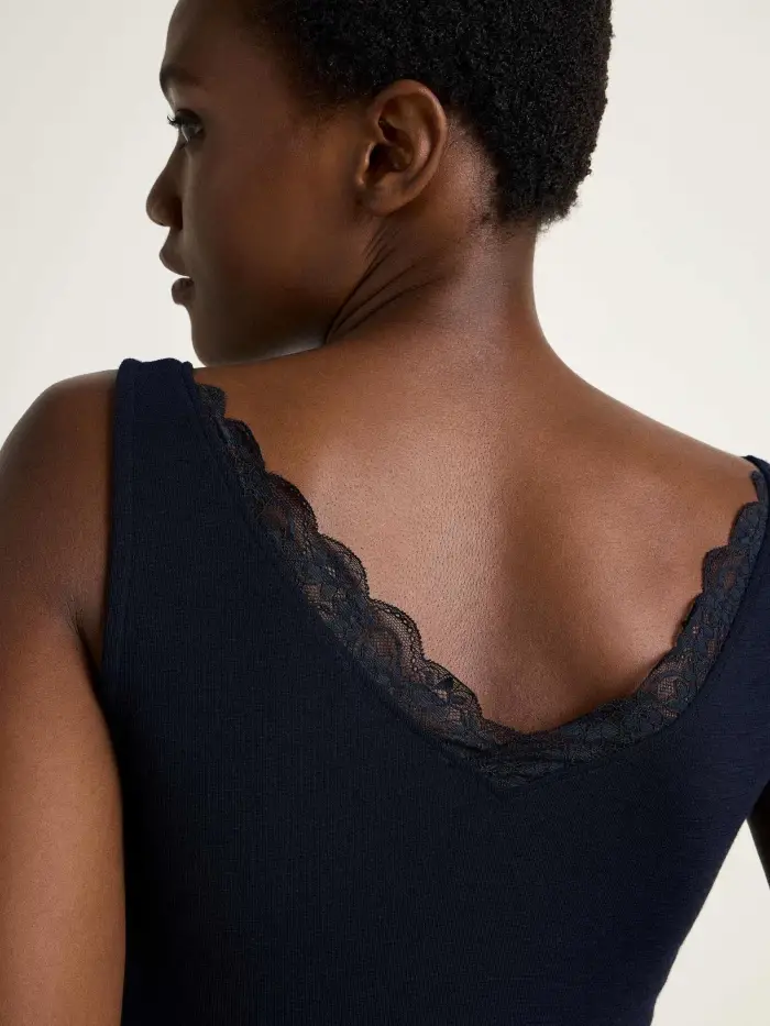 Lanius Top mit Spitze (GOTS) Blitzangebot