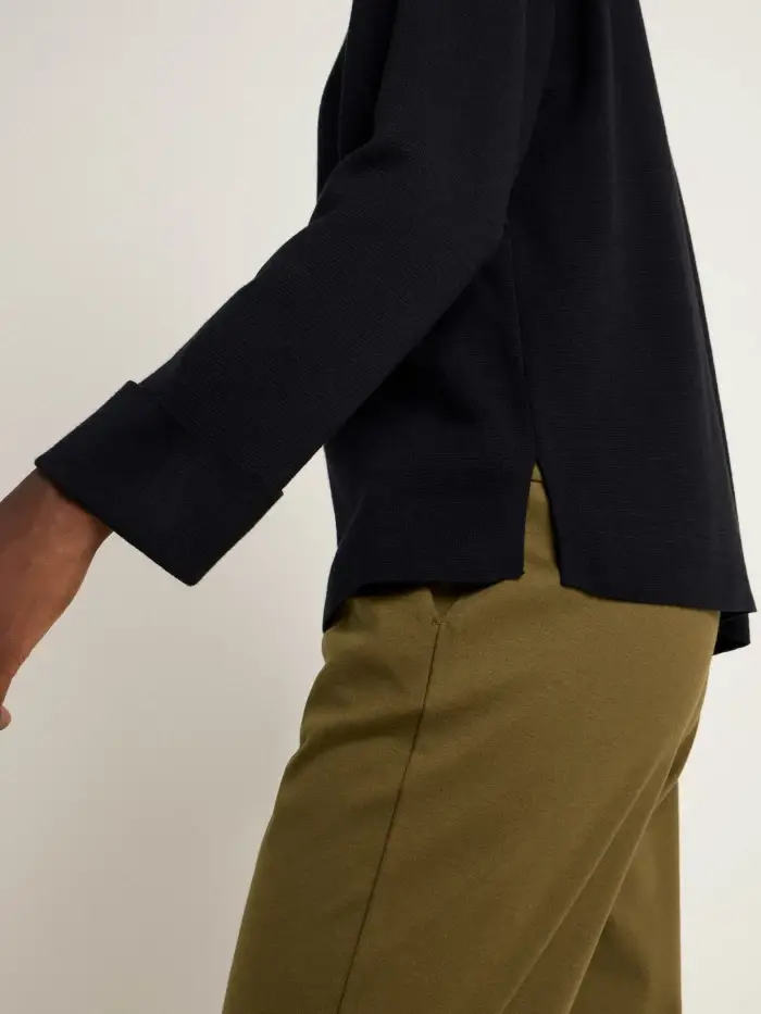 Lanius Pullover in Punto Milano (GOTS) Große Rabatte