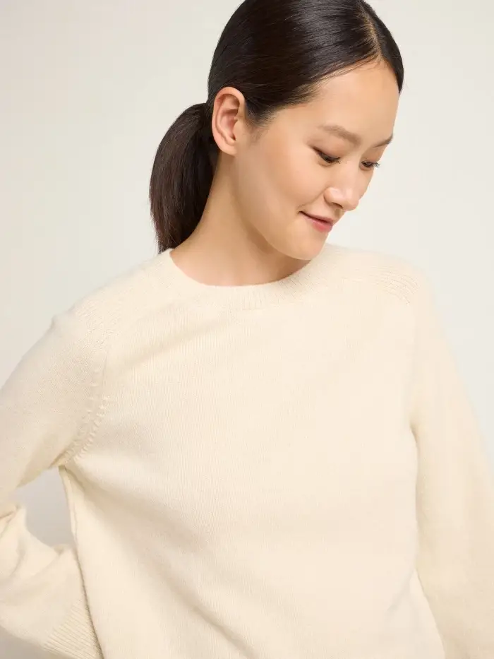 Lanius Cropped Pullover (GOTS) Saisonale Angebote