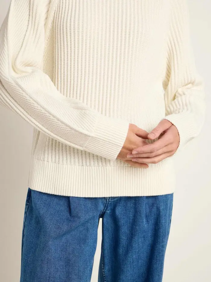 Lanius Grobstrick Pullover (GOTS) Kostenlose Rückgabe