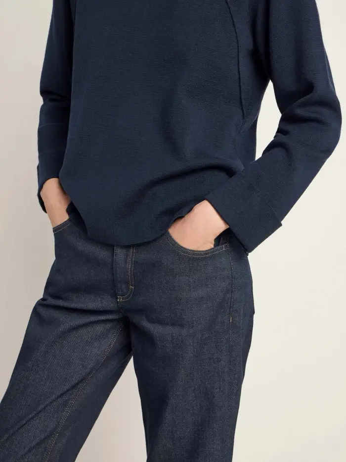 Lanius Pullover in Punto Milano (GOTS) Neueste Stile
