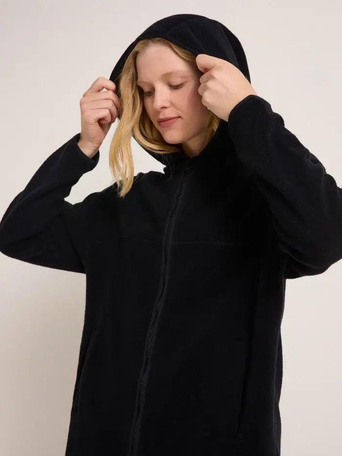 Lanius Fleecejacke (GOTS) Super Rabatt