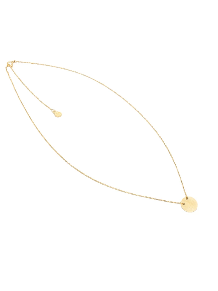 Lanius Kette mit Disc Anhänger - Fejn Neueste Mode