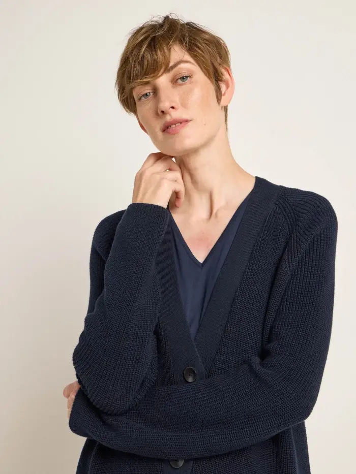 Lanius Strickjacke (GOTS) Vierteljährliche Förderung