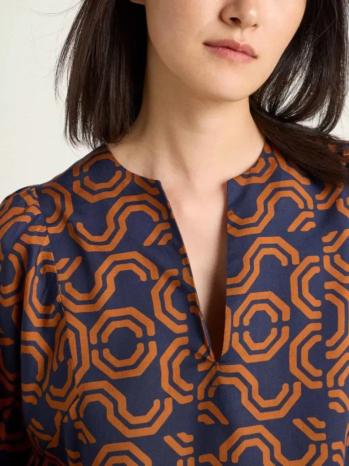 Lanius Bluse mit Kräuseln Discount Store für neue Produkte