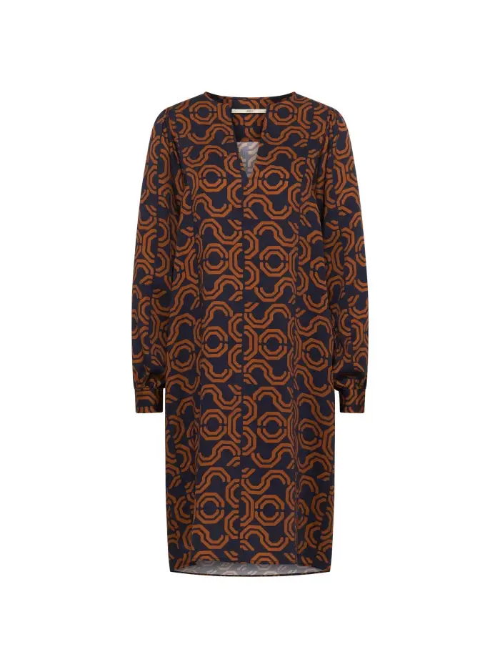 Lanius Kleid mit Kräuseln Clearance-Verkauf