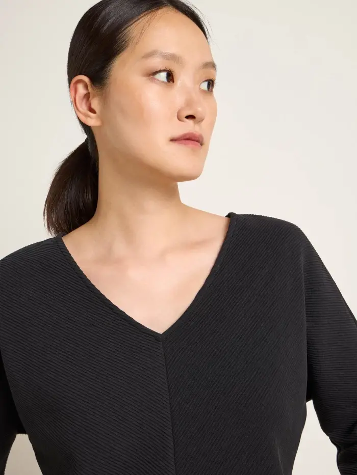 Lanius Shirt mit Struktur (OCS) Black Friday Preise