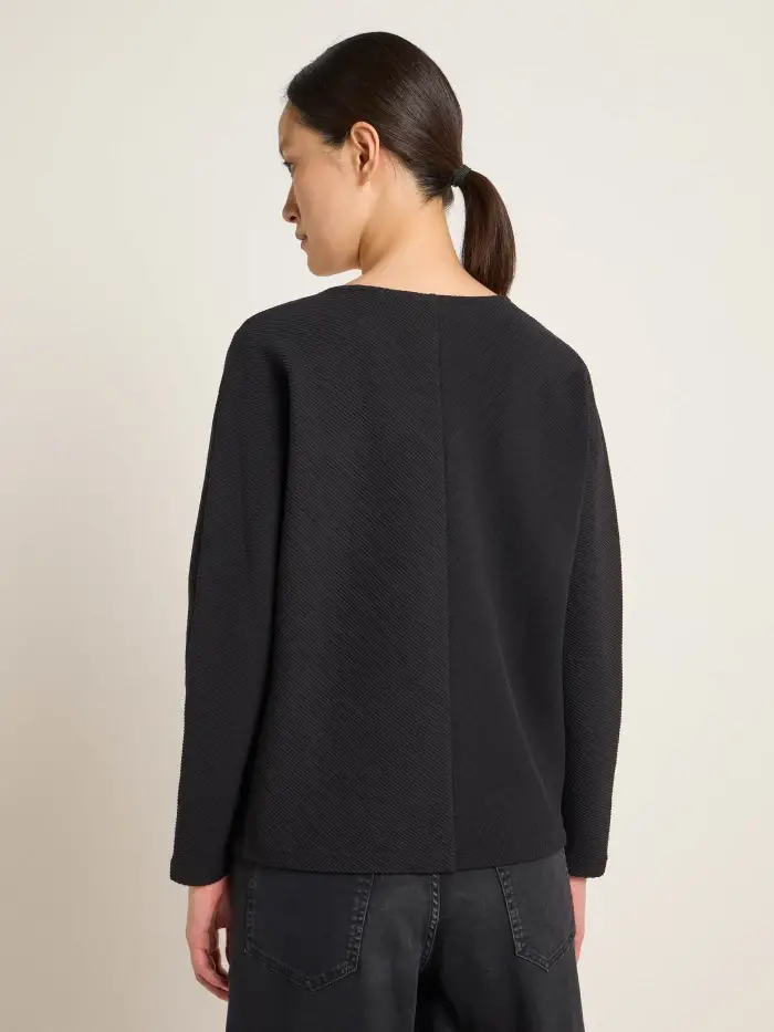 Lanius Shirt mit Struktur (OCS) Black Friday Preise