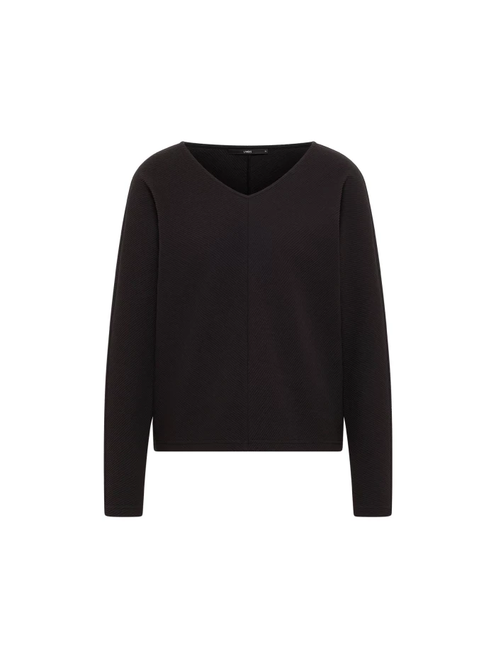 Lanius Shirt mit Struktur (OCS) Black Friday Preise