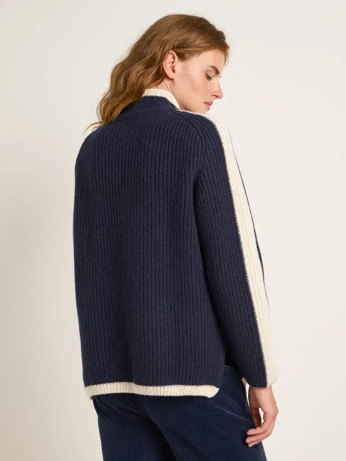 Lanius Pullover in Rippoptik (GOTS) 50% Rabatt für begrenzte Zeit