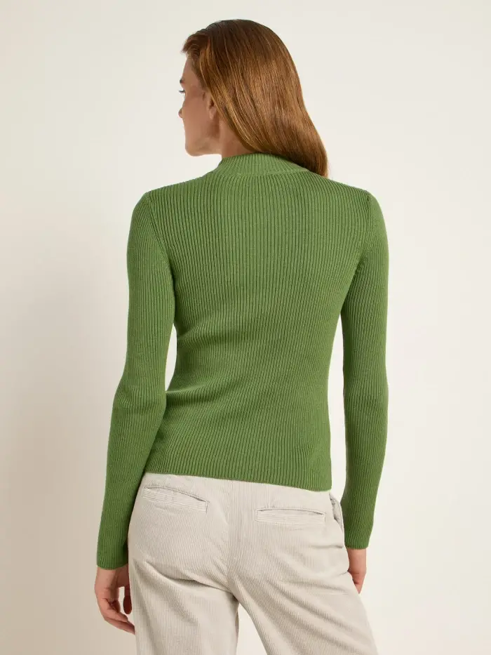 Lanius Stehkragenpullover (GOTS) Schlussverkauf
