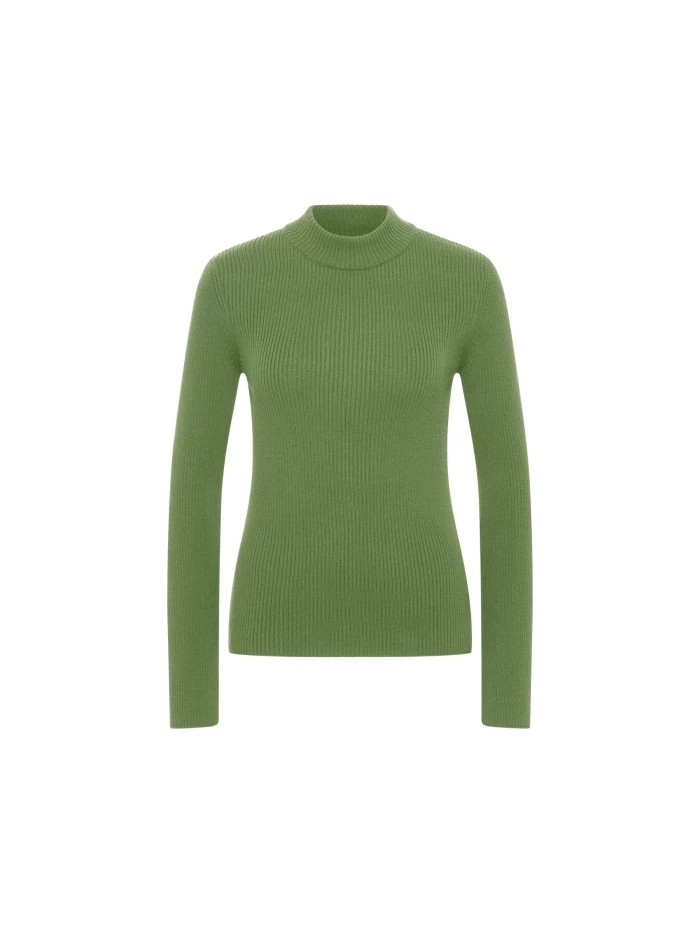 Lanius Stehkragenpullover (GOTS) Schlussverkauf