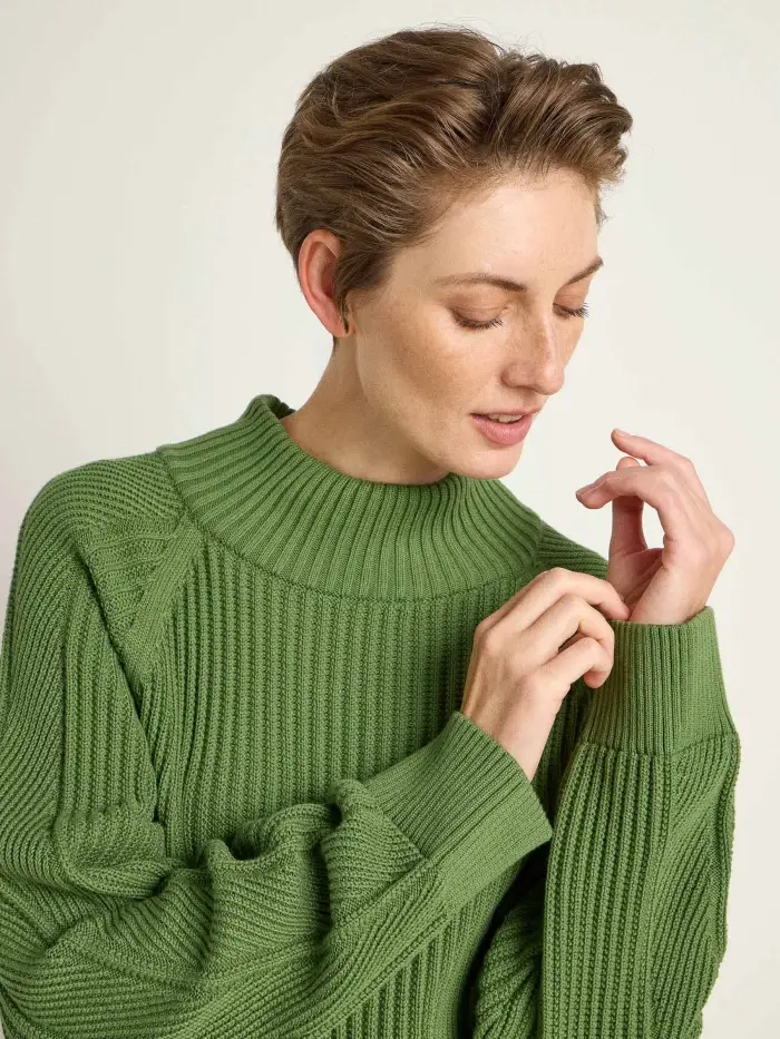 Lanius Grobstrick Pullover (GOTS) Günstiger Verkauf