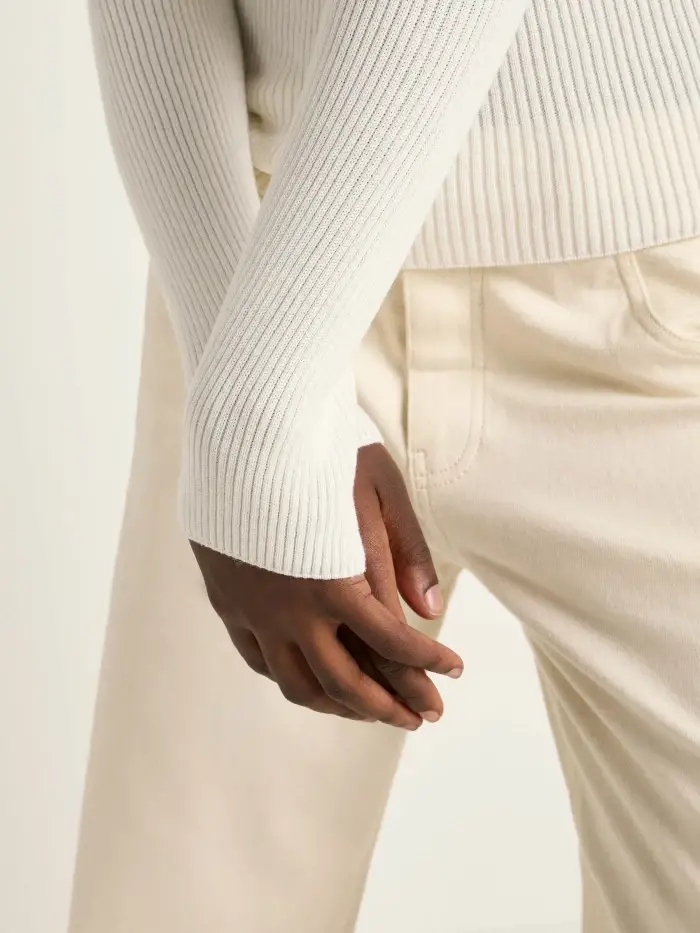 Lanius Stehkragenpullover (GOTS) Bis zu 60% Rabatt