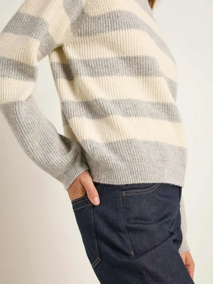 Lanius Streifenpullover (GOTS) Bis zu 65% Rabatt