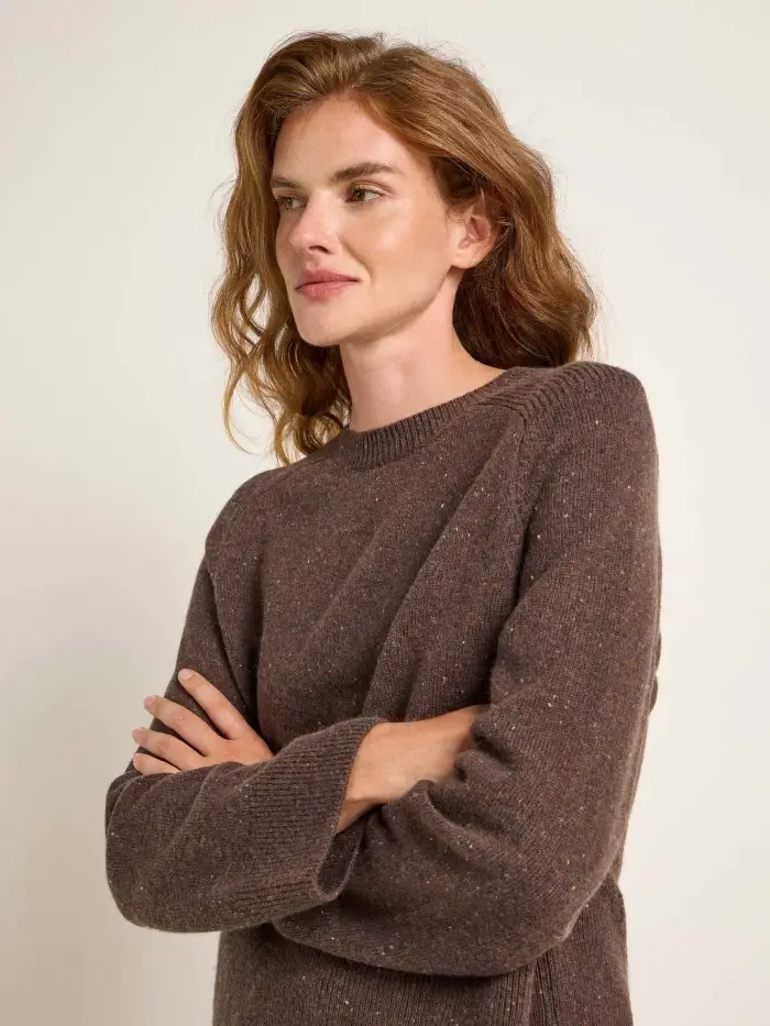 Lanius Cropped Pullover (GOTS) Riesige Rabatte