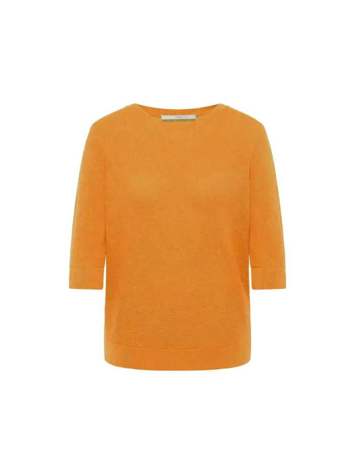 Lanius Struktur-Halbarmpullover (GOTS) Kostenloser Versand international