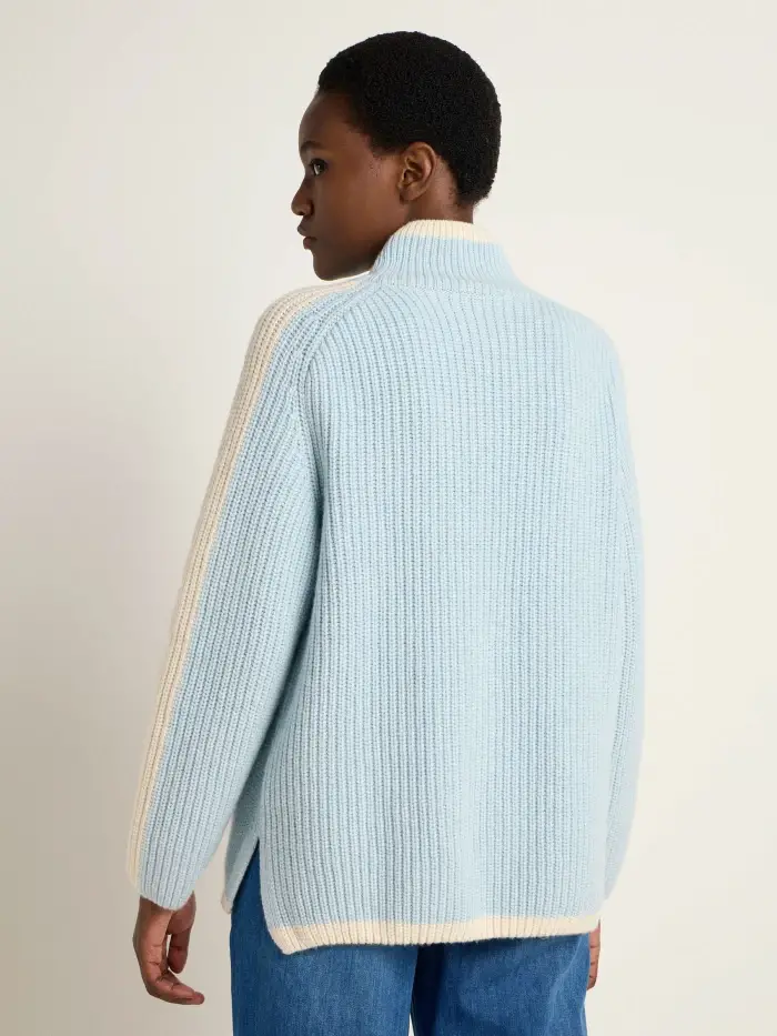 Lanius Pullover in Rippoptik (GOTS) 50% Rabatt für begrenzte Zeit