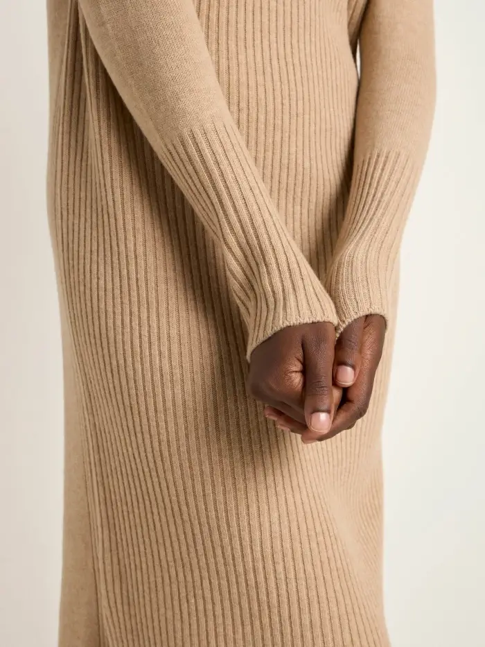 Lanius Rippen-Strickkleid Hotsell