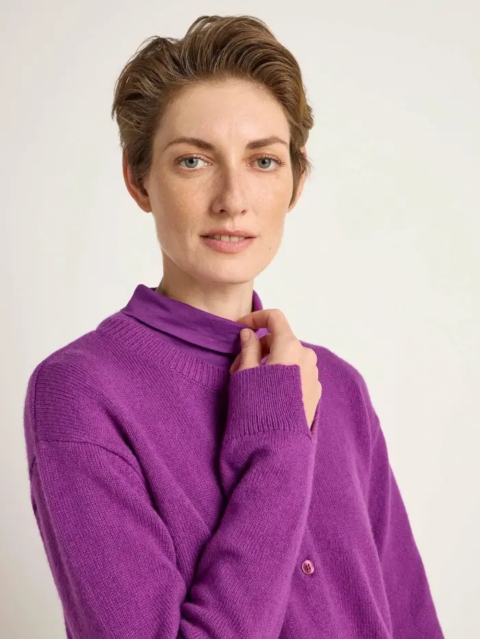 Lanius Boxy Strickjacke (GOTS) Fabrikpreis