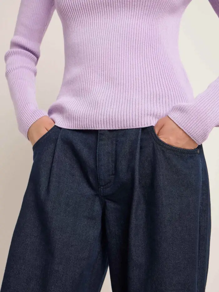Lanius Stehkragenpullover (GOTS) Versandkostenfrei