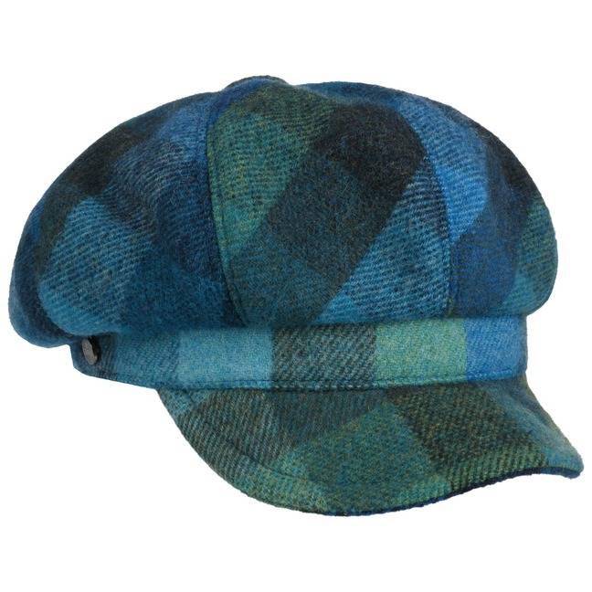 Lierys John Hanly Wool Check Ballonmütze Tiefpreis