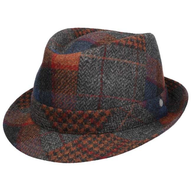 Lierys Merino Patchwork Trilby Hut Bis zu 55% Rabatt