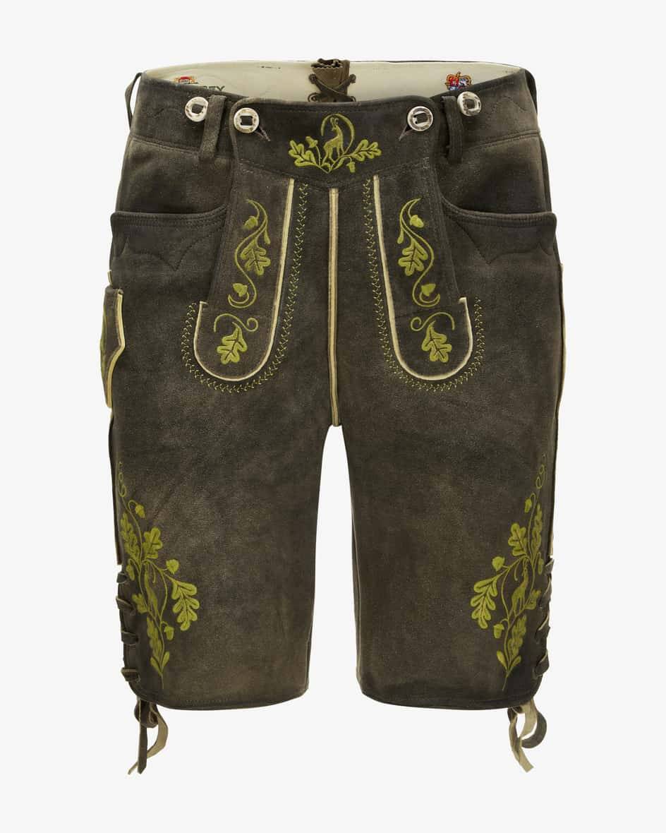 Meindl Nockerberg Lederhose aus Hirschleder Sonderangebot der Fabrik