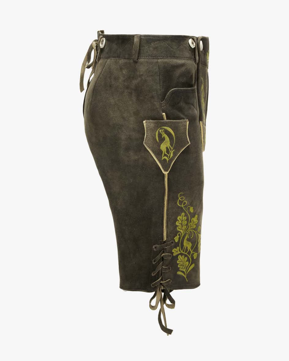 Meindl Nockerberg Lederhose aus Hirschleder Sonderangebot der Fabrik