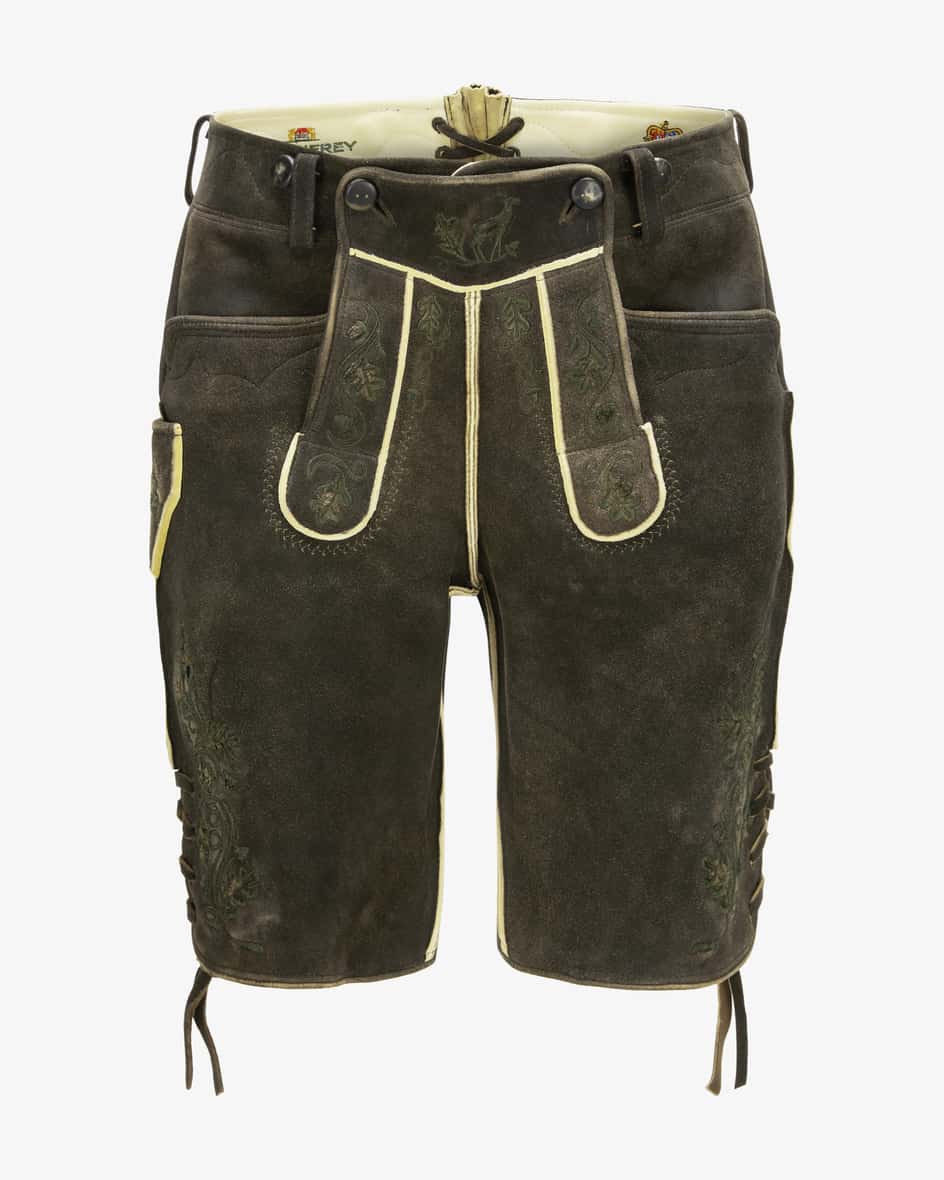 Meindl Andechs Lederhose aus Hirschleder Vierteljährliche Förderung