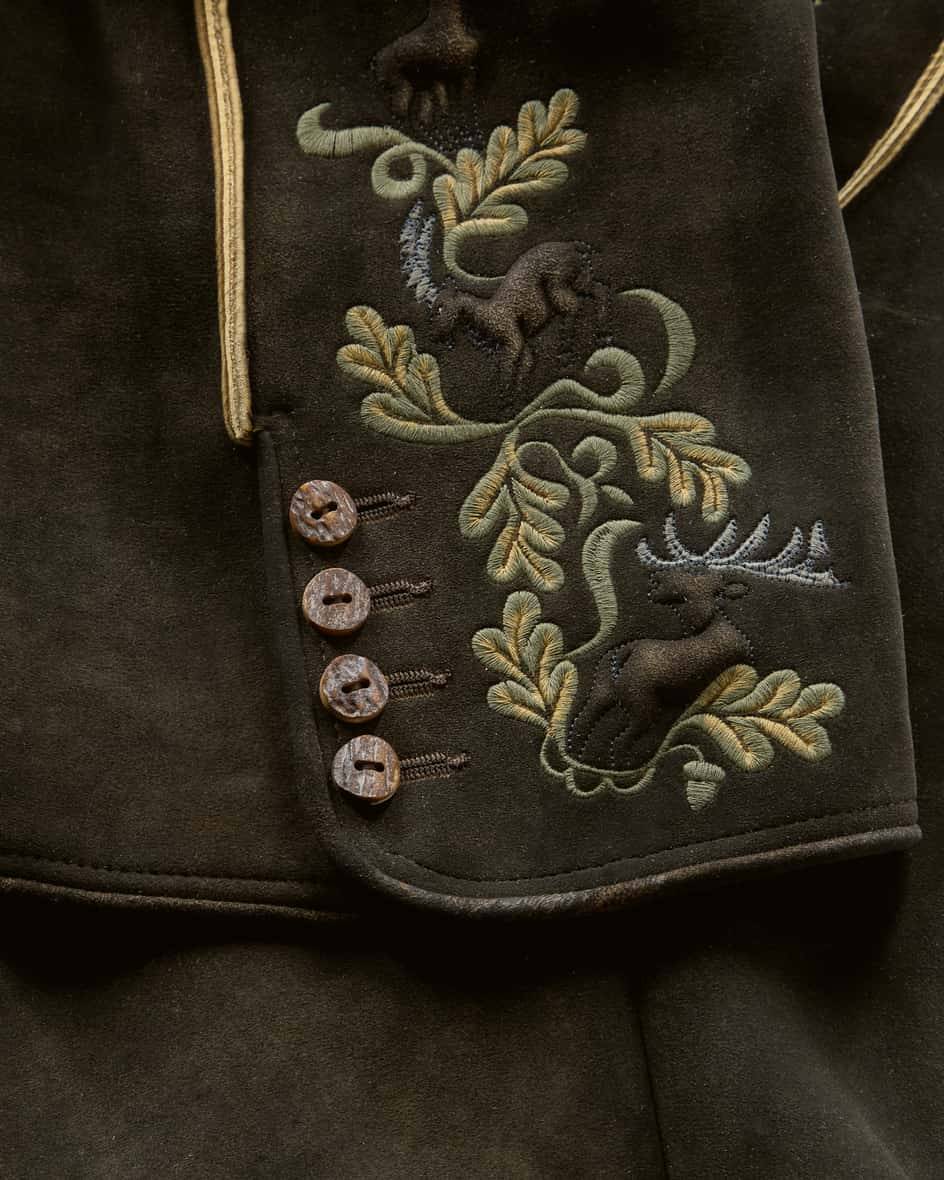 Meindl Schareck Lederhose aus Hirschleder Nur noch ein Tag übrig